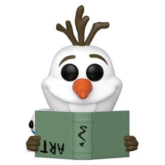 Funko Frozen POP! Disney  Vinyl Figure Readers- Olaf w/Book 9 cm