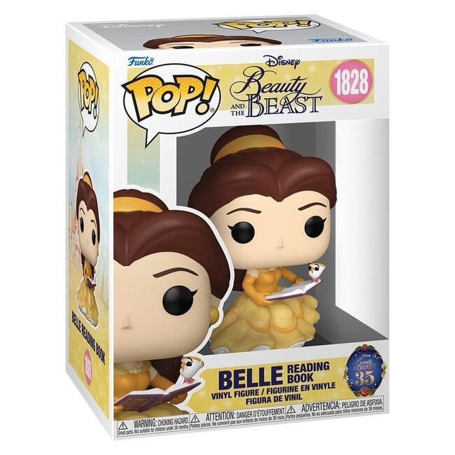 Beauty and the Beast POP! Disney  Vinyl Figure Readers- Belle w/Book 9 cm