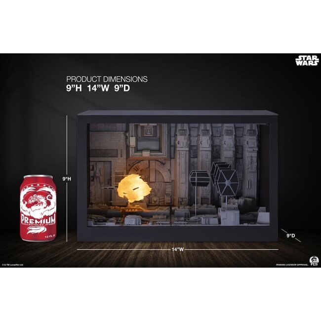 Star Wars Movie Moments Mini-Diorama Trench Run 23 cm
