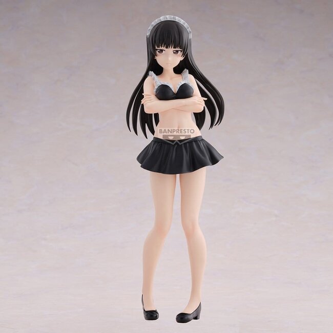 Girls und Panzer das Finale Eternal Romance PVC Figure Shiho Nishizumi Maid Swimsuit Ver. 28 cm