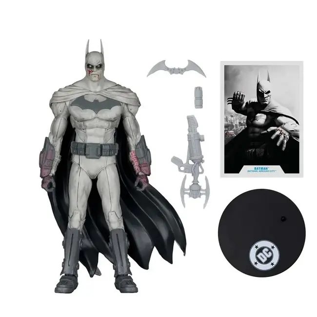 DC Multiverse Batman Arkham City (Bloody) (Gold Label) Action Figure 18cm