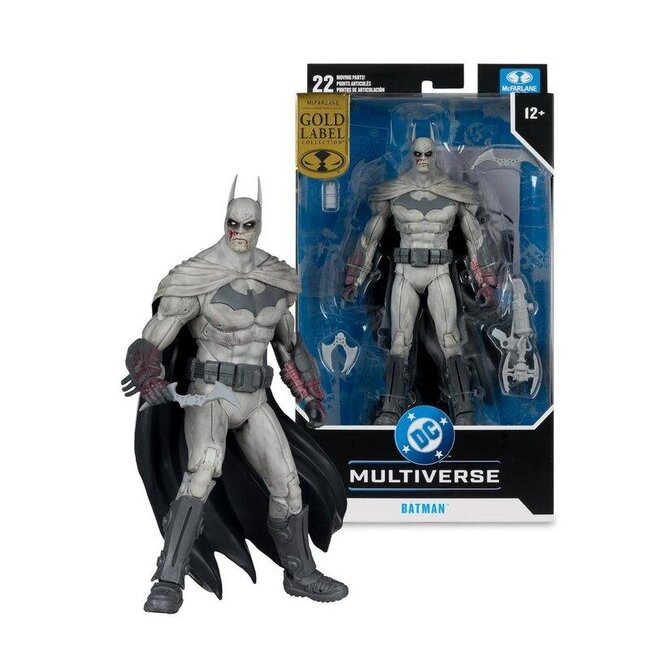 DC Multiverse Batman Arkham City (Bloody) (Gold Label) Action Figure 18cm