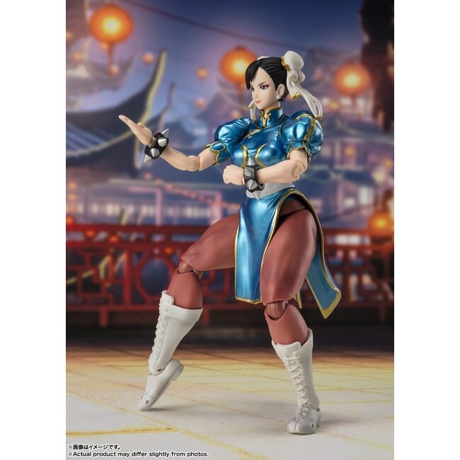 Street Fighter SH Figuarts Actionfigur Chun-Li (Outfit 2) 15 cm