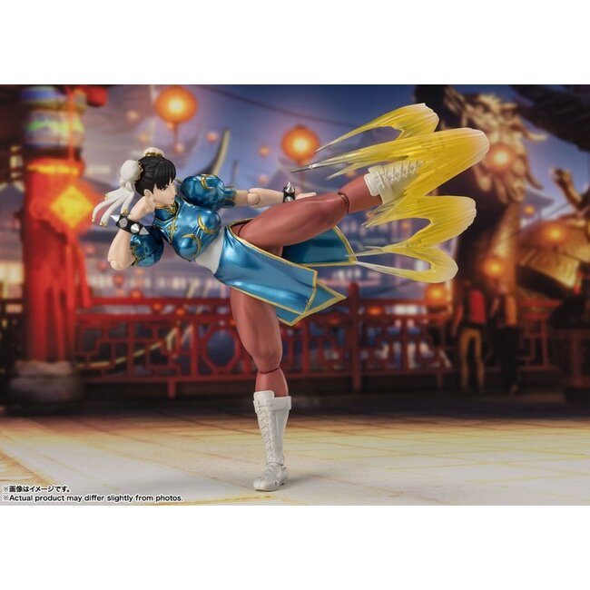 Street Fighter SH Figuarts Actionfigur Chun-Li (Outfit 2) 15 cm