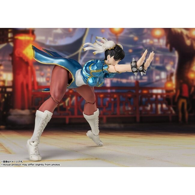 Street Fighter SH Figuarts Actionfigur Chun-Li (Outfit 2) 15 cm