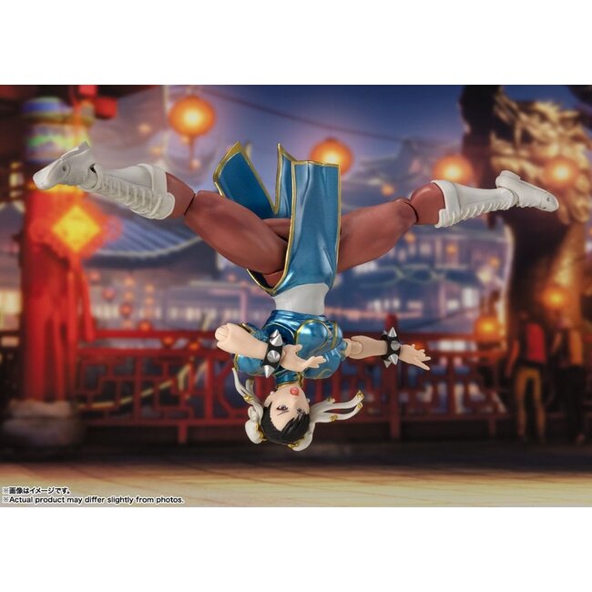 Street Fighter SH Figuarts Actionfigur Chun-Li (Outfit 2) 15 cm