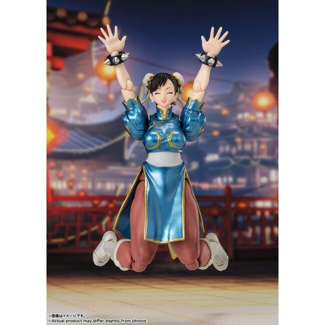 Street Fighter SH Figuarts Actionfigur Chun-Li (Outfit 2) 15 cm