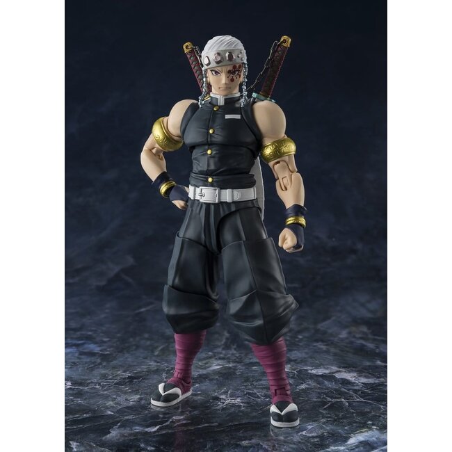 Demon Slayer: Kimetsu no Yaiba S.H.Figuarts Action Figure Uzui Tengen 17 cm