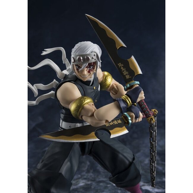 Demon Slayer: Kimetsu no Yaiba S.H.Figuarts Action Figure Uzui Tengen 17 cm