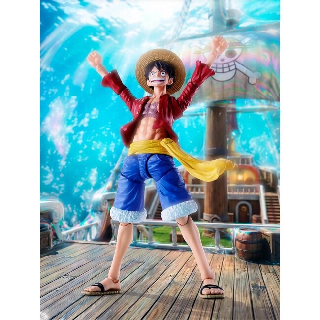 One Piece SHFiguarts Actionfigur Monkey D. Luffy -Zwei Jahre später- 15 cm