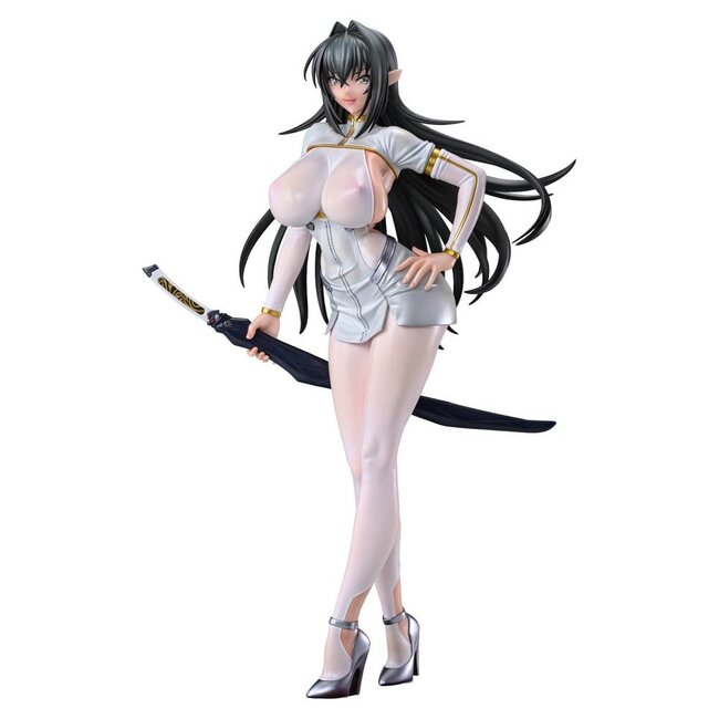 Taimanin RPG PVC-Figur 1/6 Annerose Vajra, weiß, durchsichtig, Version 31 cm