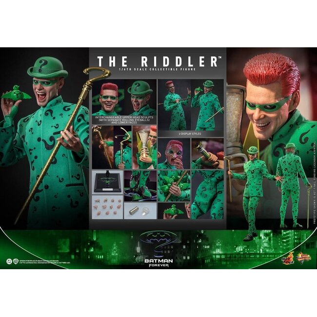 DC Comics Batman Forever Movie Masterpiece Actionfigur 1/6 Riddler 31 cm