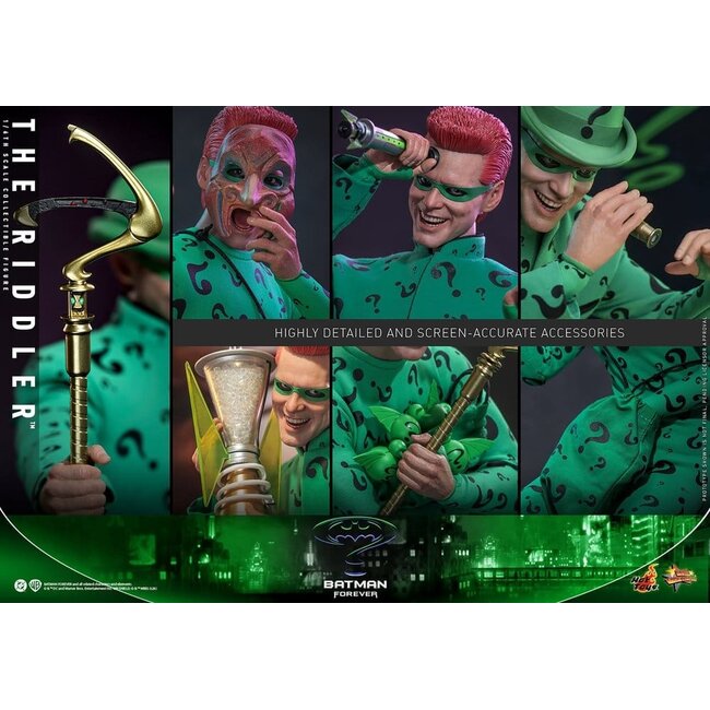 DC Comics Batman Forever Movie Masterpiece Action Figure 1/6 Riddler 31 cm