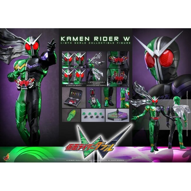 Kamen Rider Television Masterpiece Series Actionfigur 1/6 Kamen Rider W 31 cm