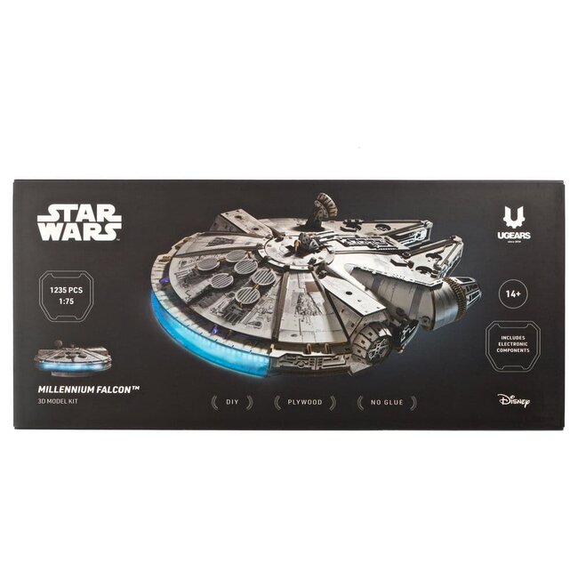 Star Wars Wooden Model Kit Millennium Falcon