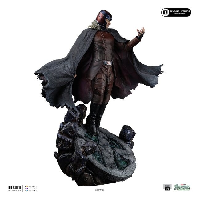 Avengers: Doomsday Legacy Replika-Statue 1/4 Magneto 70 cm