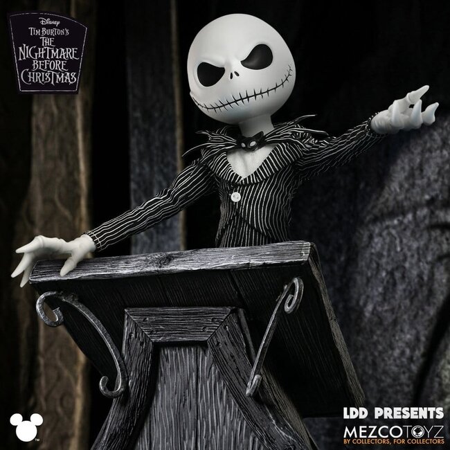 Nightmare Before Christmas LDD präsentiert Puppe Jack Skellington 25 cm