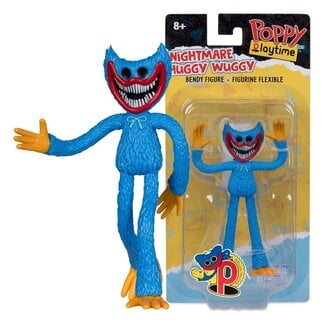 McFarlane Toys Poppy Playtime Bendables Action Figure Nightmare Huggy Wuggy 11 cm