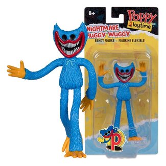 McFarlane Toys Poppy Playtime Biegsame Actionfigur Nightmare Huggy Wuggy 11 cm