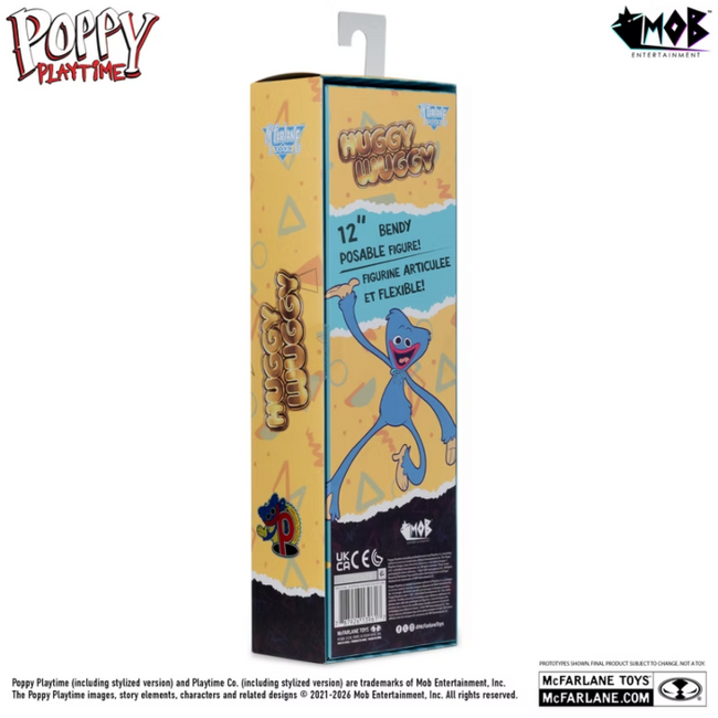 Poppy Playtime Bendables Action Figure Huggy Wuggy Gold (Gold Label) 31 cm