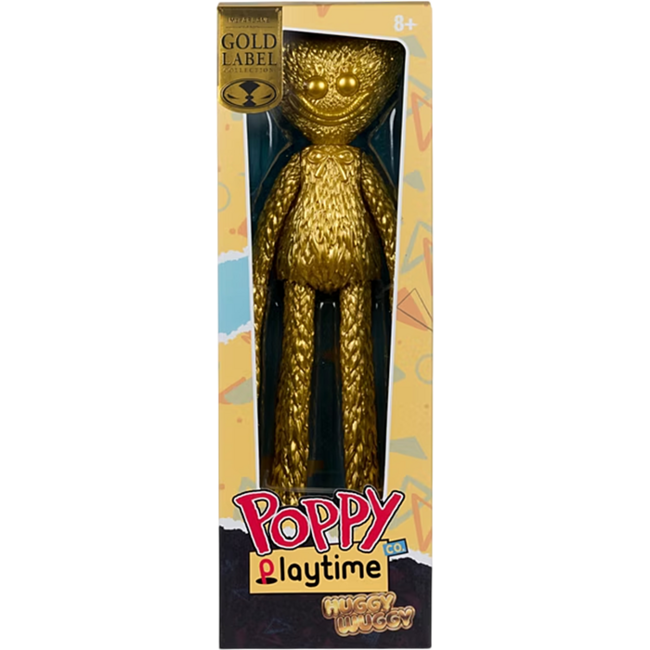 Poppy Playtime Bendables Action Figure Huggy Wuggy Gold (Gold Label) 31 cm
