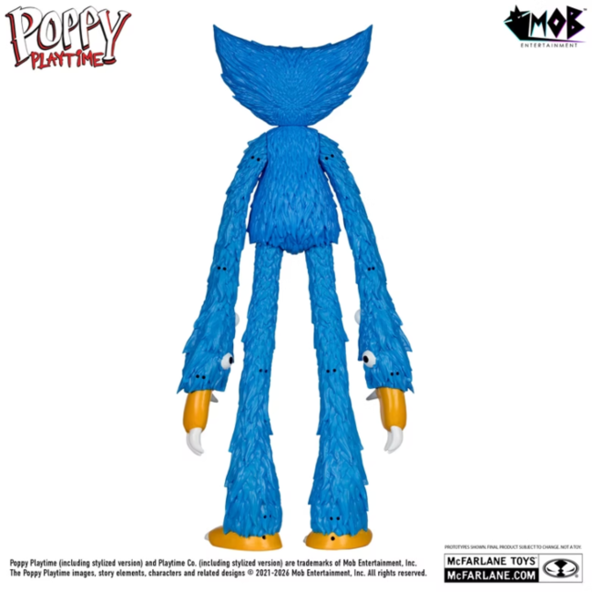 Poppy Playtime Biegsame Actionfigur Killy Willy Blau (Gold Label) 31 cm