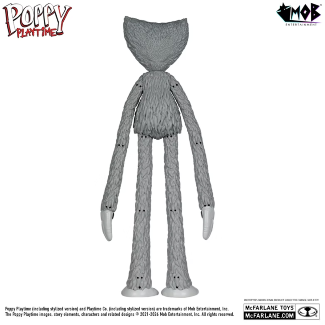 Poppy Playtime Bendables Action Figure Kissy Missy (Black & White) Gold Label 30 cm