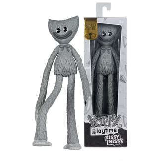McFarlane Toys Poppy Playtime Bendables Action Figure Kissy Missy (Black & White) Gold Label 30 cm