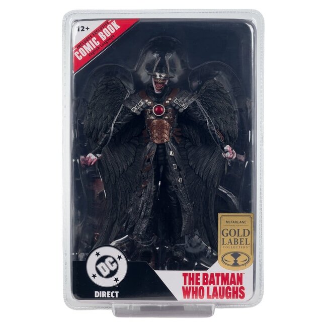DC Direct Page Punchers Action Figure The Batman Who Laughs (Hawkman #18) 18 cm (Gold Label)
