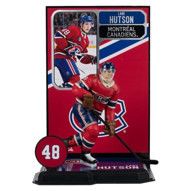 NHL McFarlane SportsPicks Action Figure Lane Hutson (Montreal Canadiens Heritage Classic) 18 cm
