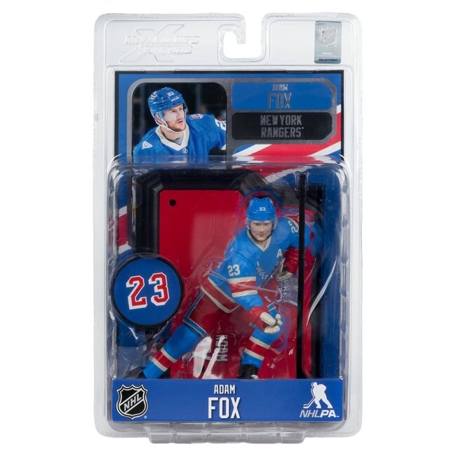 NHL McFarlane SportsPicks Action Figure Adam Fox (New York Rangers Centennial) 18 cm