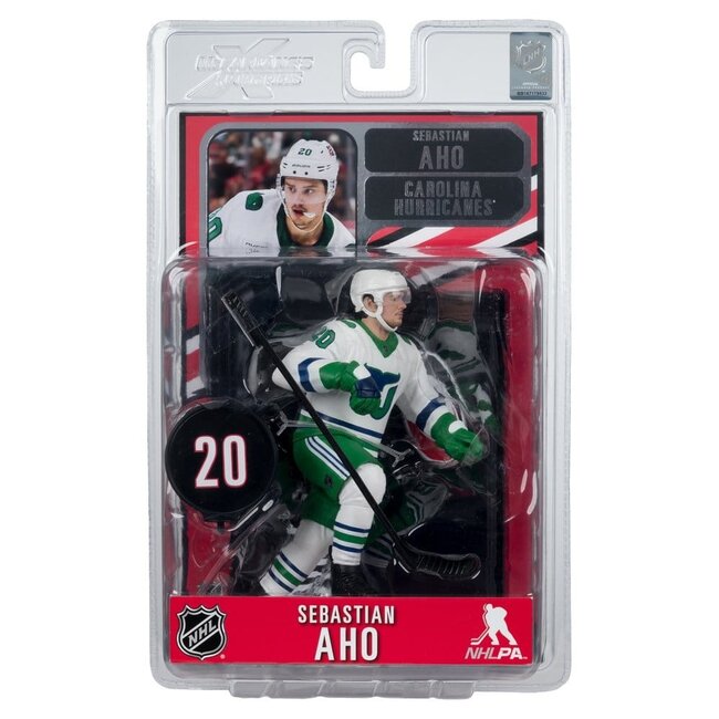 NHL McFarlane SportsPicks Action Figure Sebastian Aho (Hartford Whalers Retro) 18 cm