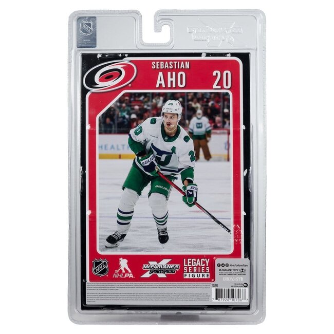 NHL McFarlane SportsPicks Action Figure Sebastian Aho (Hartford Whalers Retro) 18 cm
