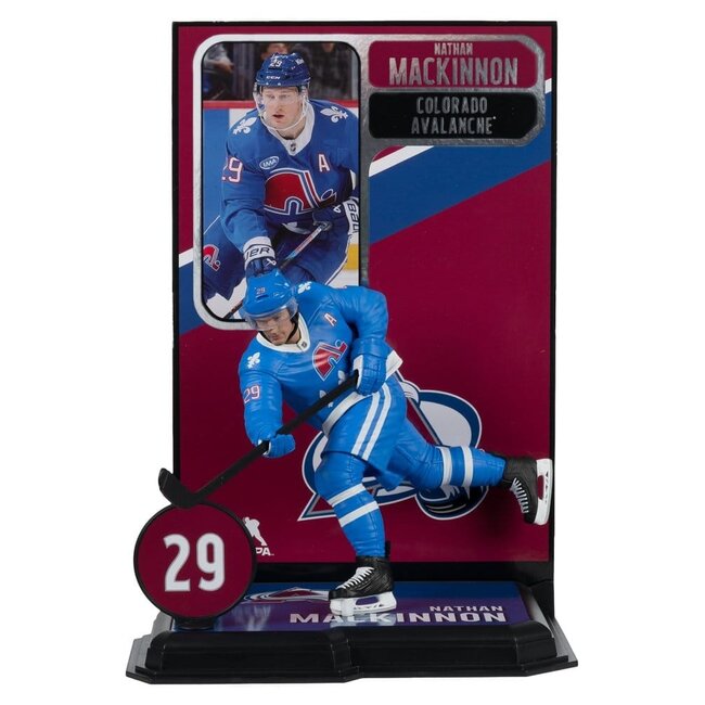 NHL McFarlane SportsPicks Actionfigur Nathan MacKinnon (Quebec Nordiques Retro) 18 cm