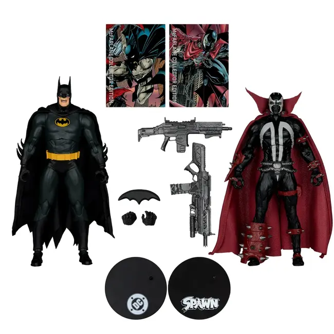 McFarlane DC Collector Edition Batman & Spawn (Gold Label) 2er-Pack 18 cm