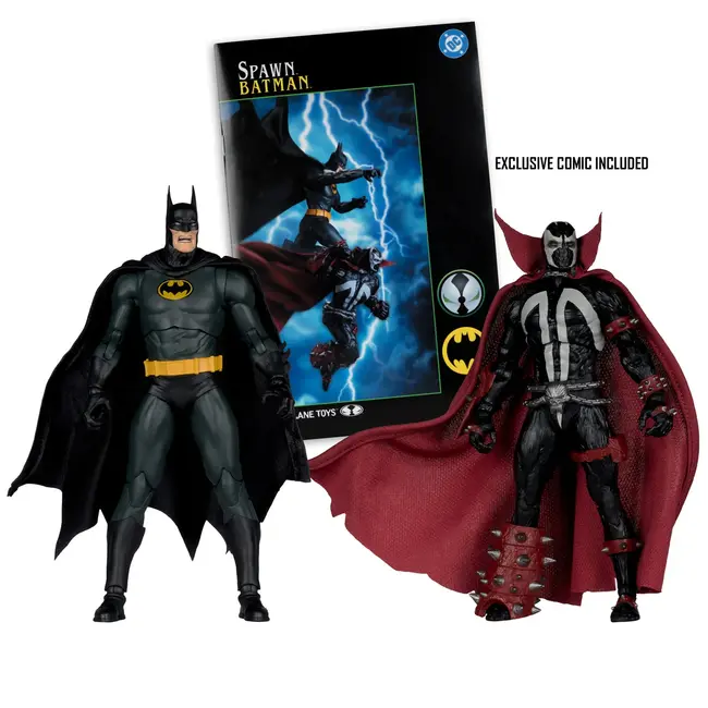 McFarlane DC Collector Edition Batman & Spawn (Gold Label) 2er-Pack 18 cm