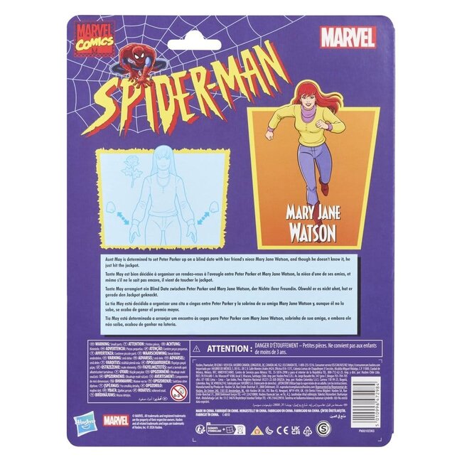 Spider-Man Marvel Legends Action Figure Mary Jane Watson 15 cm