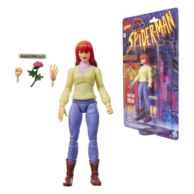 Spider-Man Marvel Legends Actionfigur Mary Jane Watson 15 cm