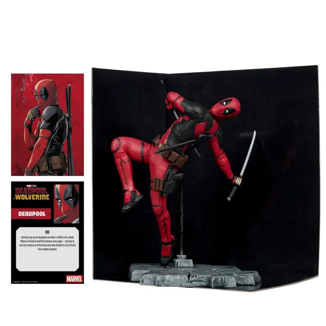 Marvel 1/10 Scale Statue Deadpool & Wolverine Deadpool Figure