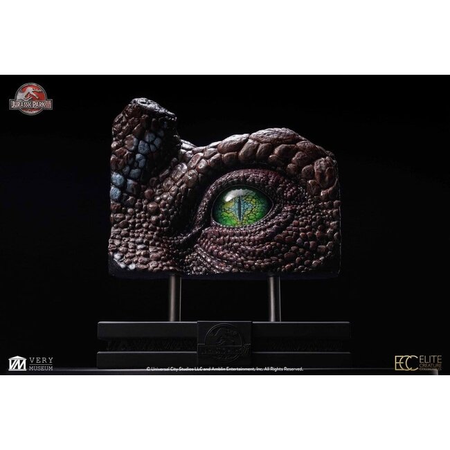 Jurassic Park III Replika-Büste Spinosaurus-Augenrequisite (Reproduktion) 39 cm