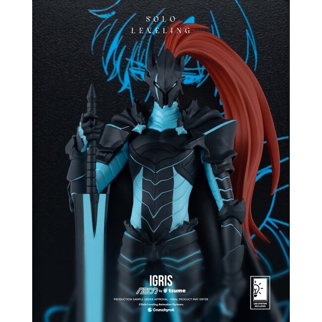 Solo Leveling Neon Figure 1/9 Igris 20 cm