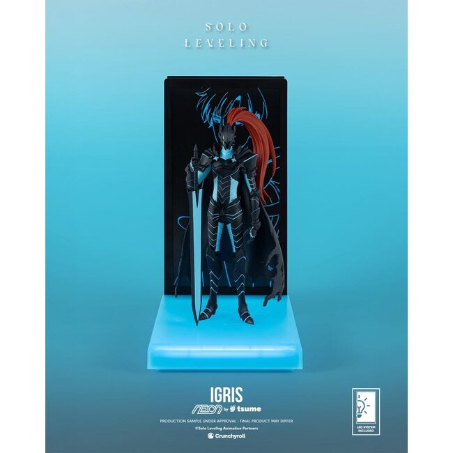 Solo Leveling Neon Figur 1/9 Igris 20 cm