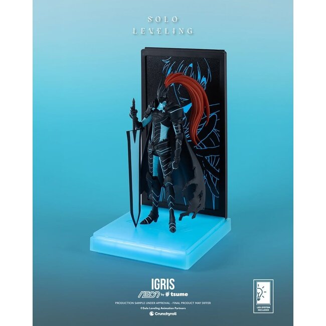 Solo Leveling Neon Figur 1/9 Igris 20 cm