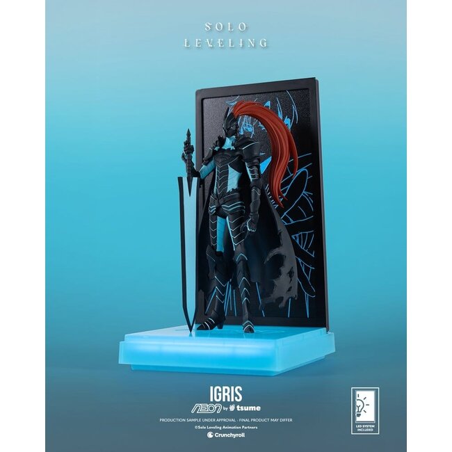 Solo Leveling Neon Figure 1/9 Igris 20 cm
