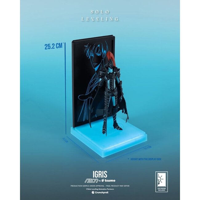 Solo Leveling Neon Figure 1/9 Igris 20 cm