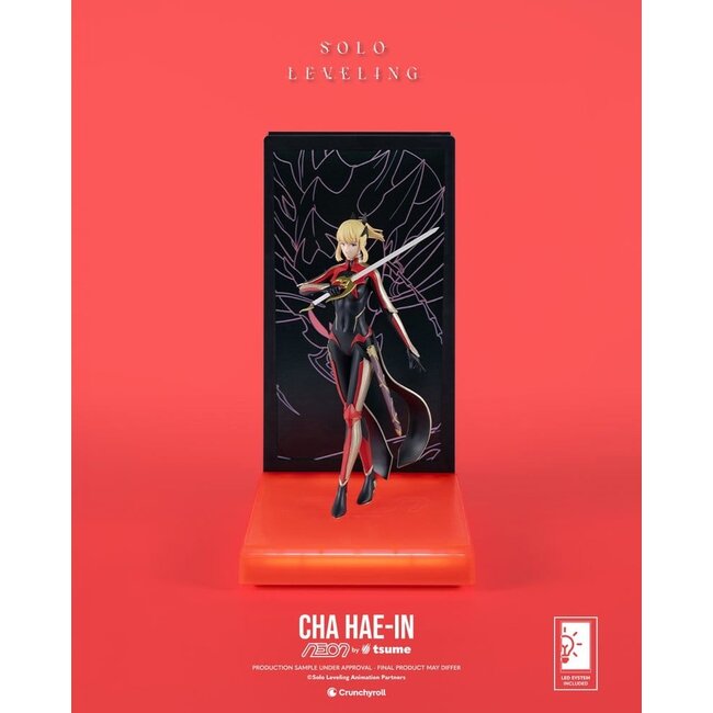 Solo Leveling Neon Figur 1/9 Cha Hae-In 20 cm