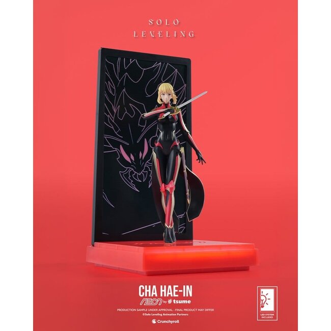 Solo Leveling Neon Figure 1/9 Cha Hae-In 20 cm
