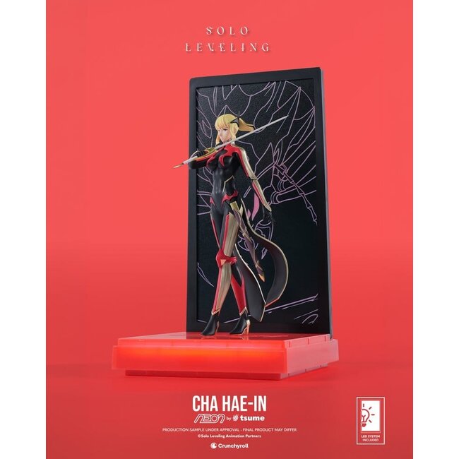 Solo Leveling Neon Figur 1/9 Cha Hae-In 20 cm