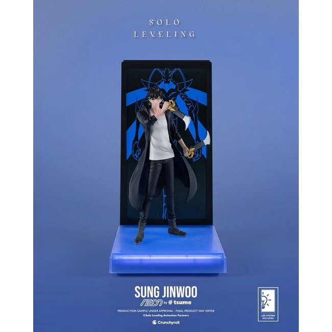Solo Leveling Neon Figur 1/9 Sung Jinwoo 20 cm