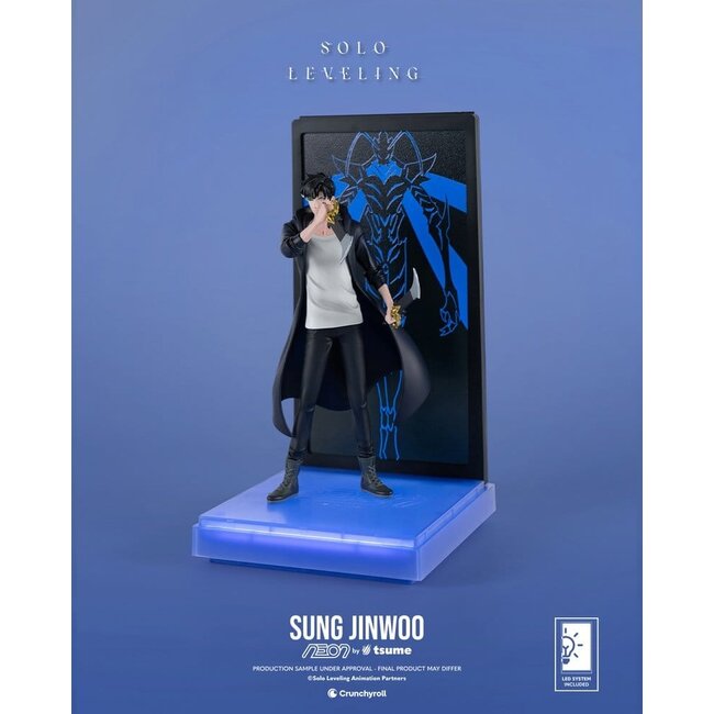 Solo Leveling Neon Figure 1/9 Sung Jinwoo 20 cm